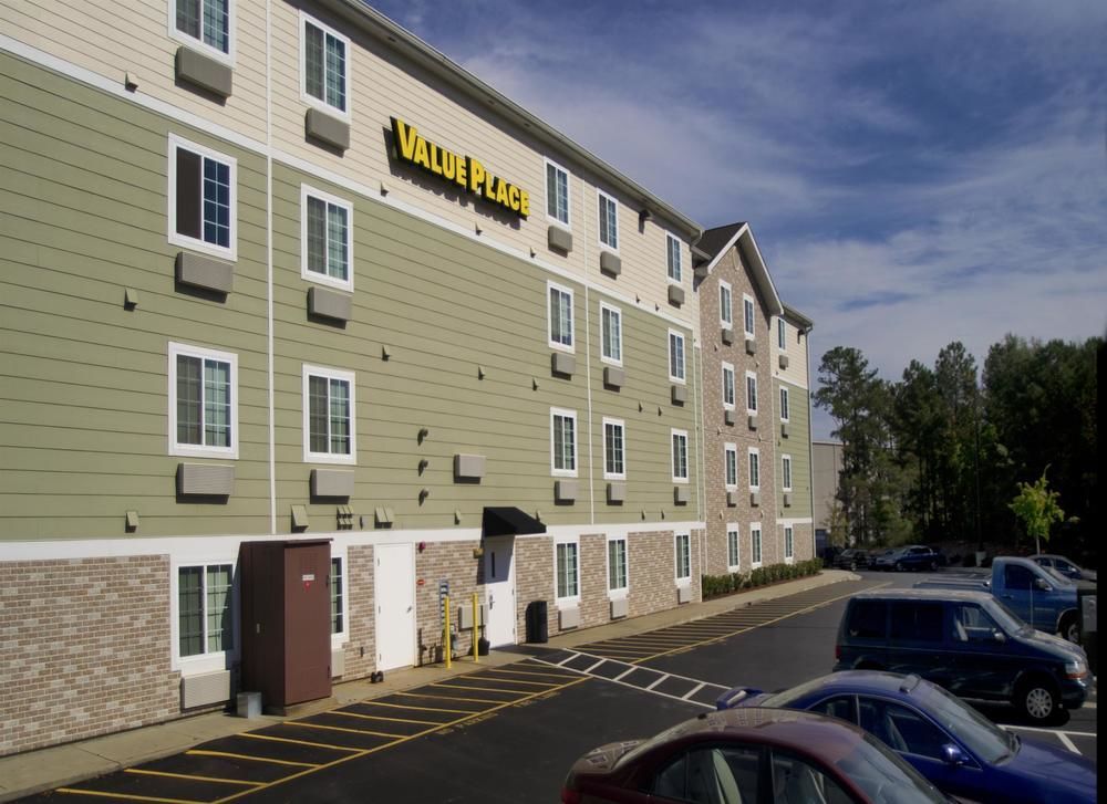 Woodspring Suites Raleigh Apex Buitenkant foto